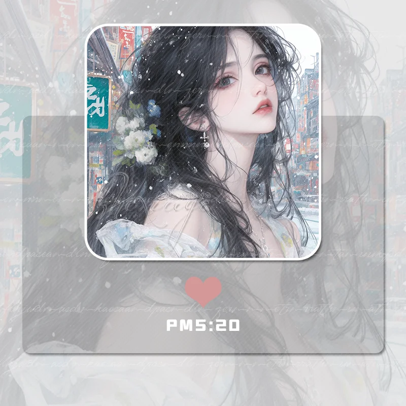 冬日雪景丨头像女