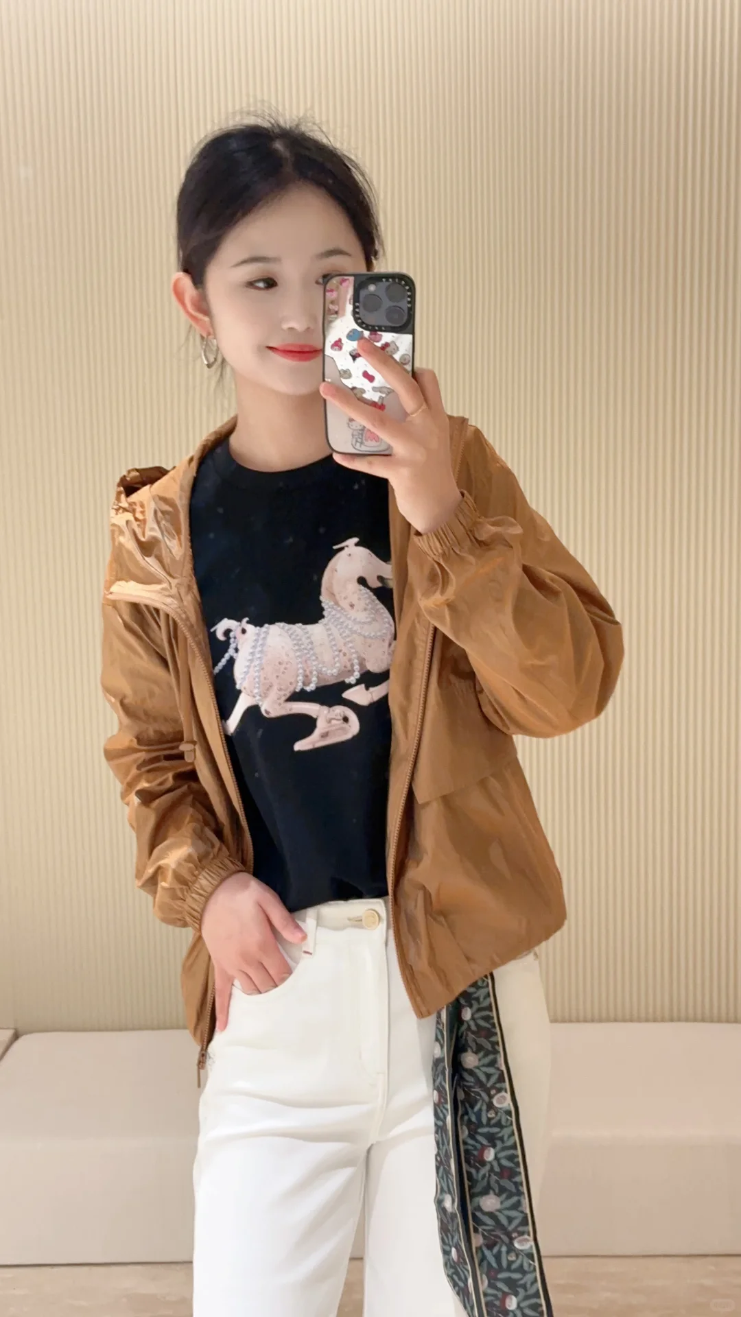 日常通勤休闲风穿搭