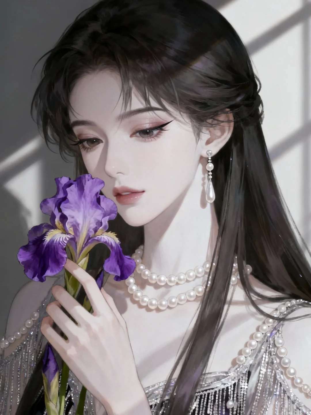 紫鸢花语，国风之美