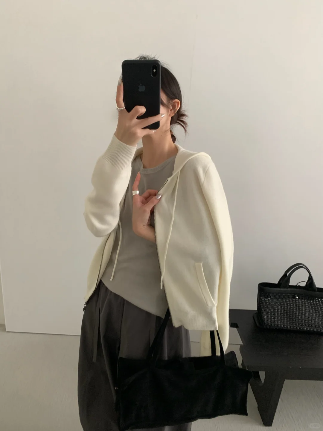 上半身对镜拍姿势合集