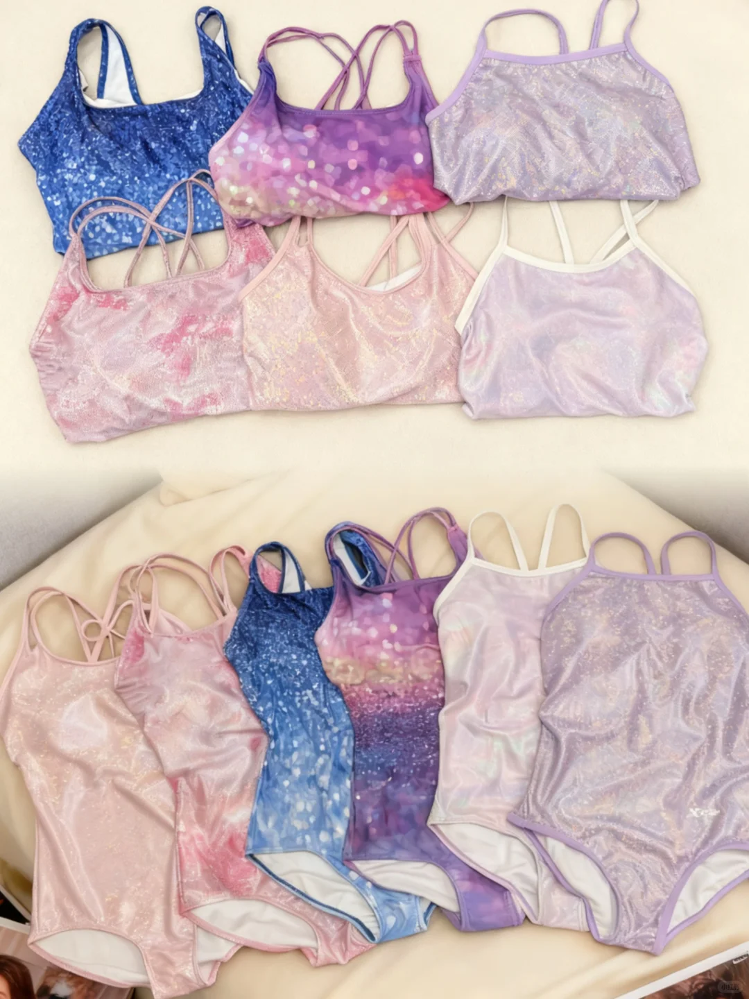 现役竞速泳衣全家福