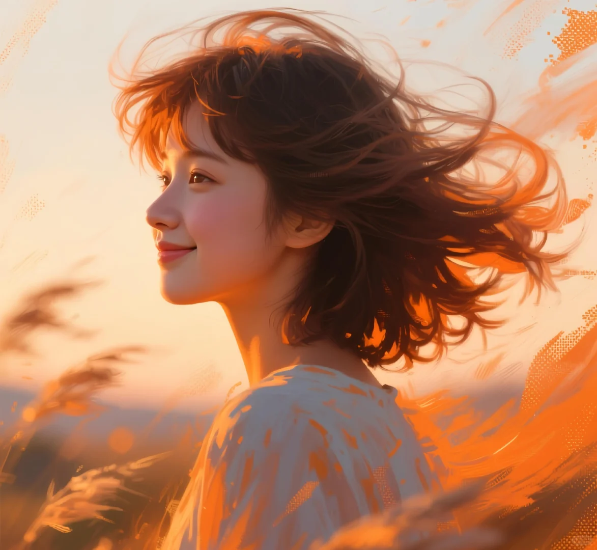 她真的太美了！