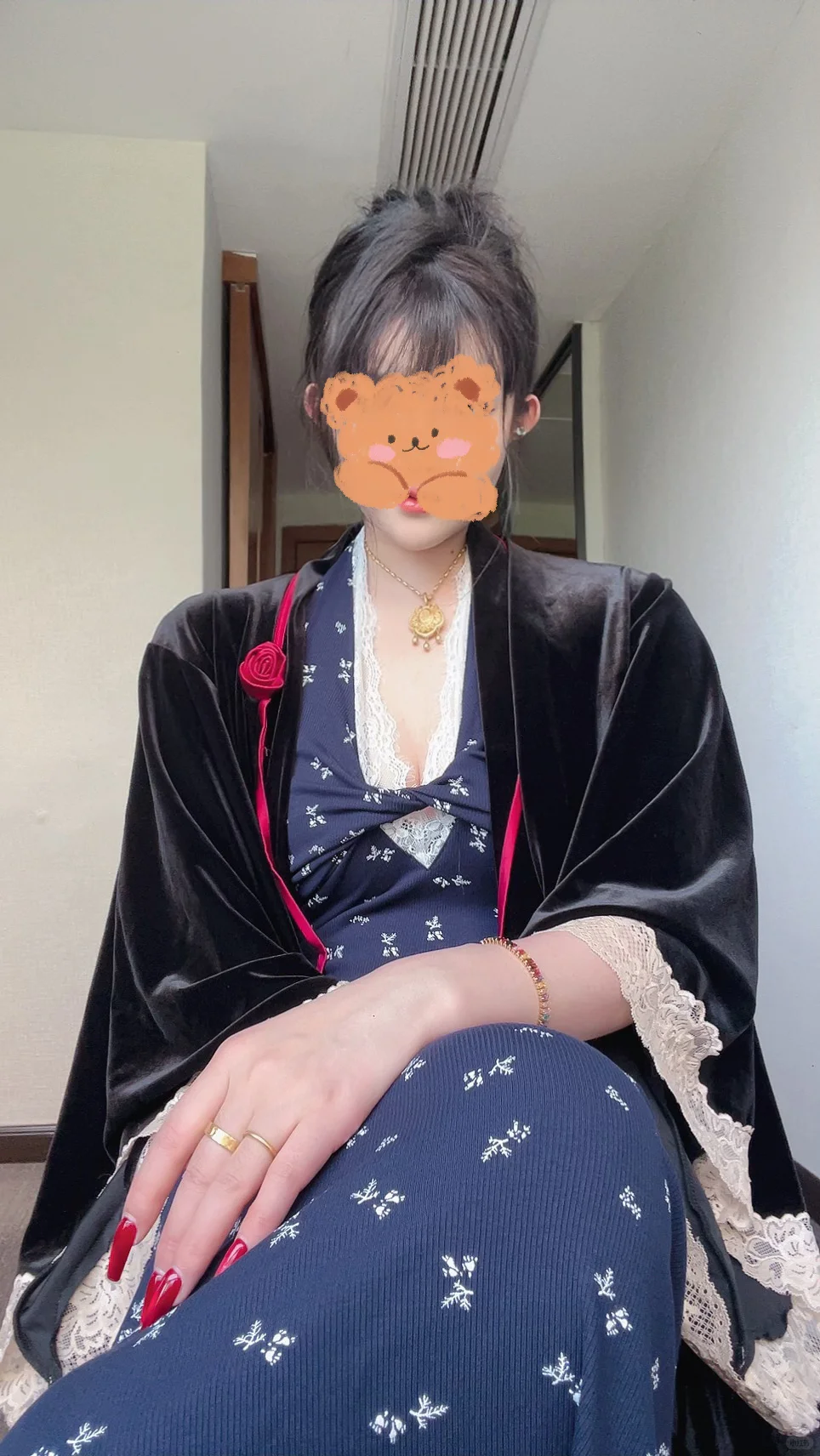 小妈风穿搭，人妻感十足