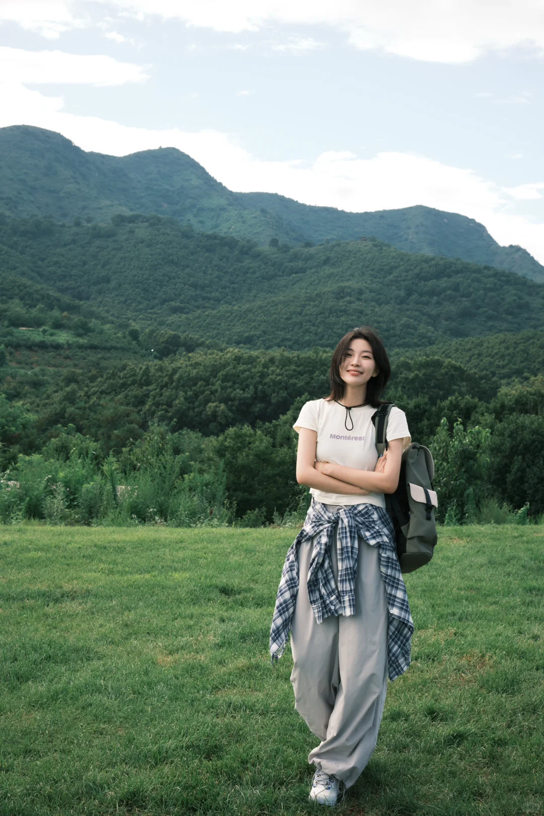 这大概就是我富士相机里的山野少女吧