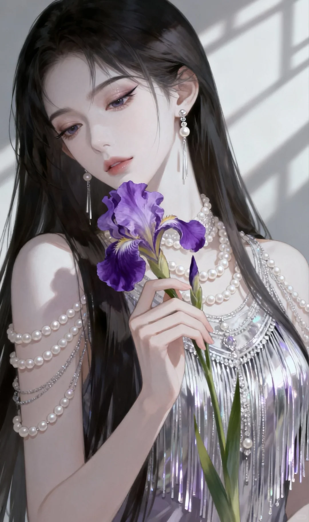 紫鸢花语，国风之美