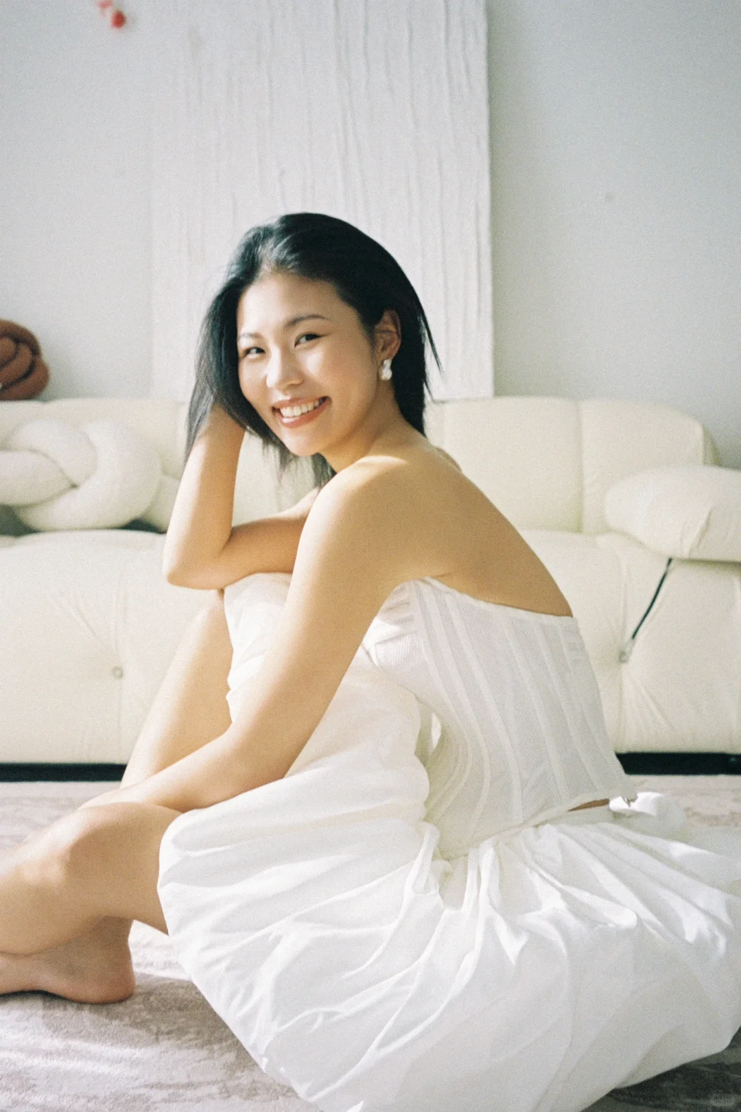 黄黑皮自然系女孩