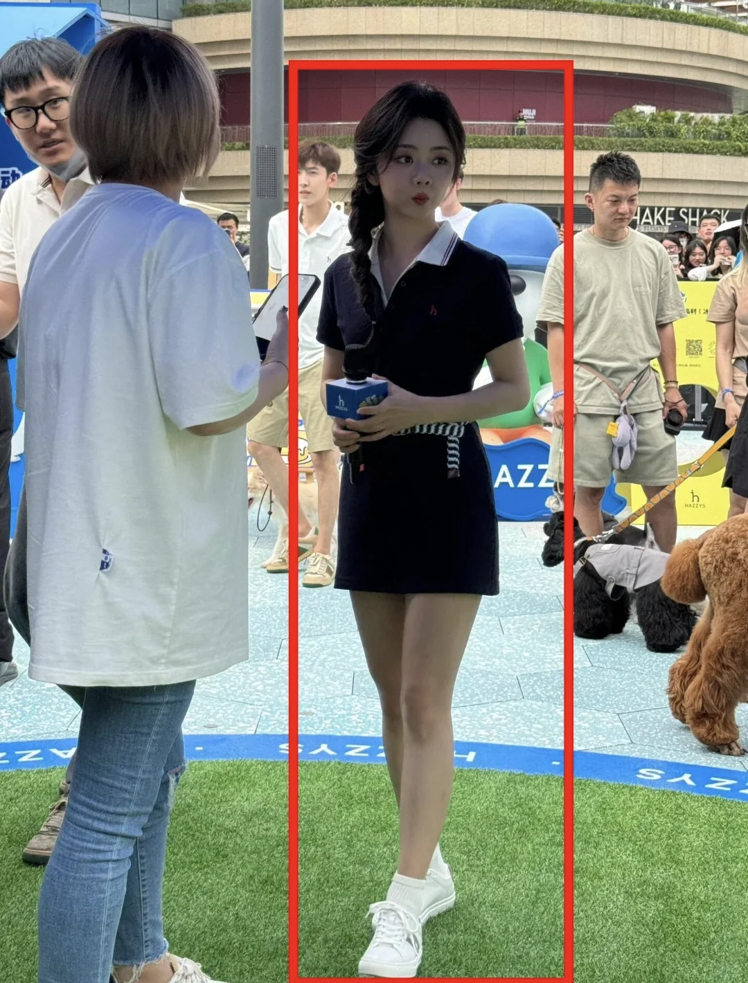 谭松韵线下长这样吗！！！？