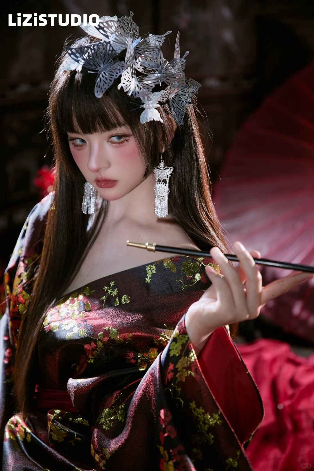 恶女花魁🖤绽放的彼岸花🥀|苏州和服写真