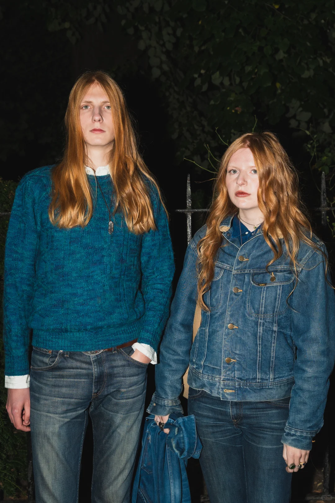 时装周 Burberry 的模特和网红们