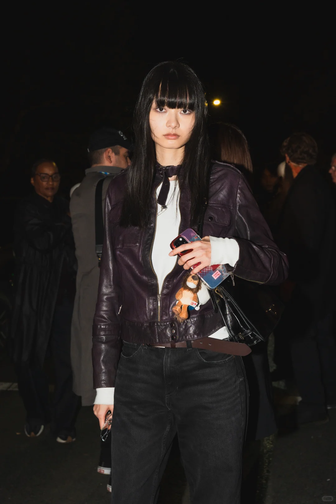 时装周 Burberry 的模特和网红们