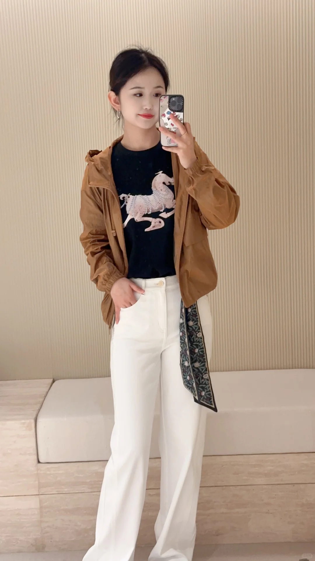 日常通勤休闲风穿搭