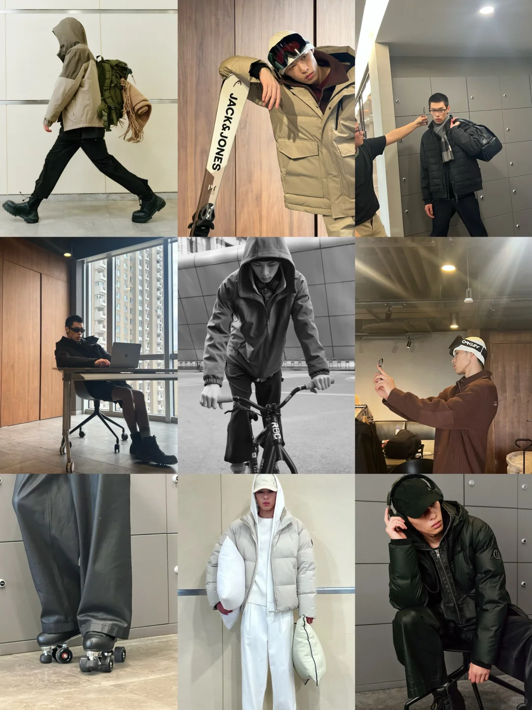 模特花絮 | 一键解锁冬日潮酷密码⚡️