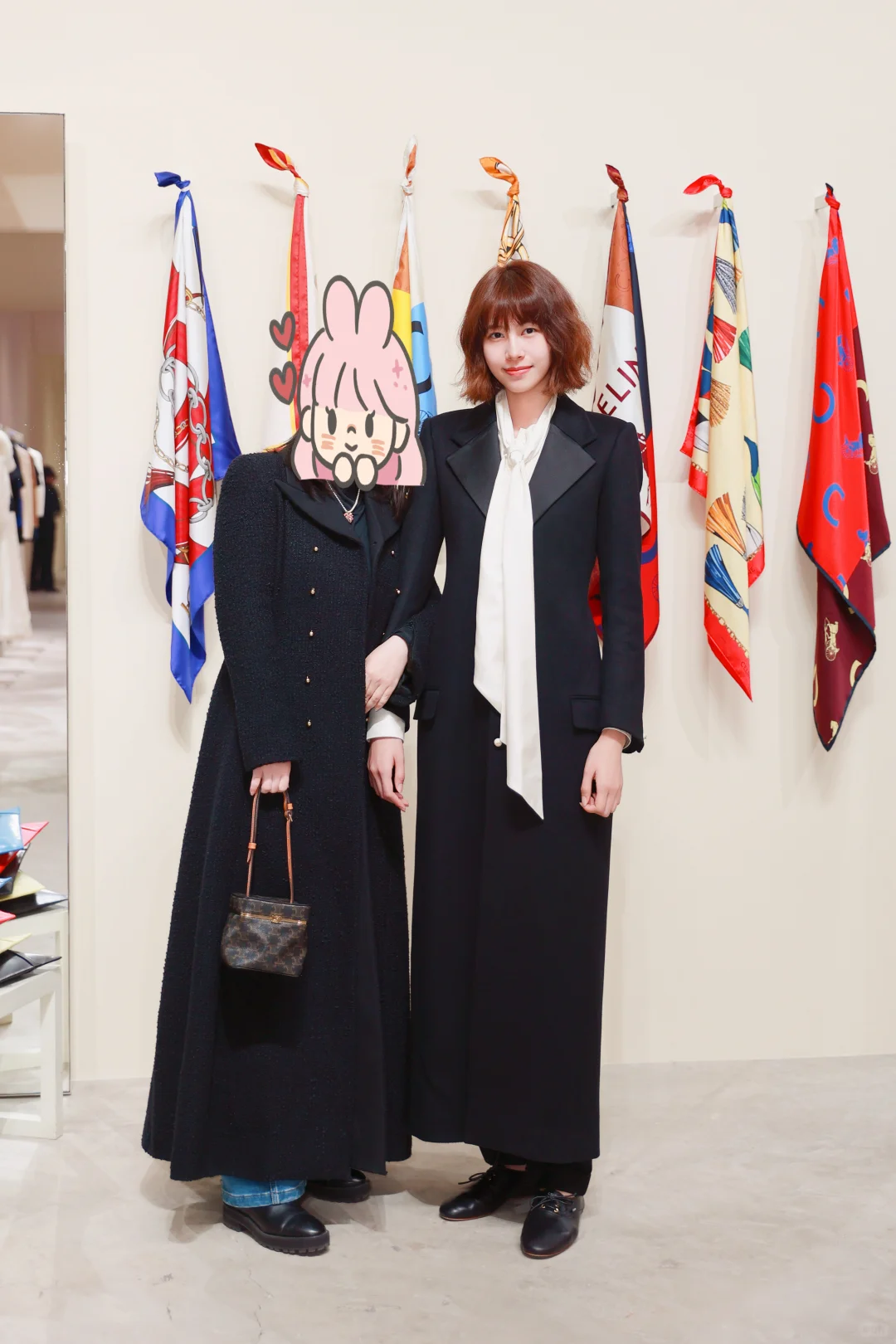 Celine新品活动遇到超美的模特小姐姐