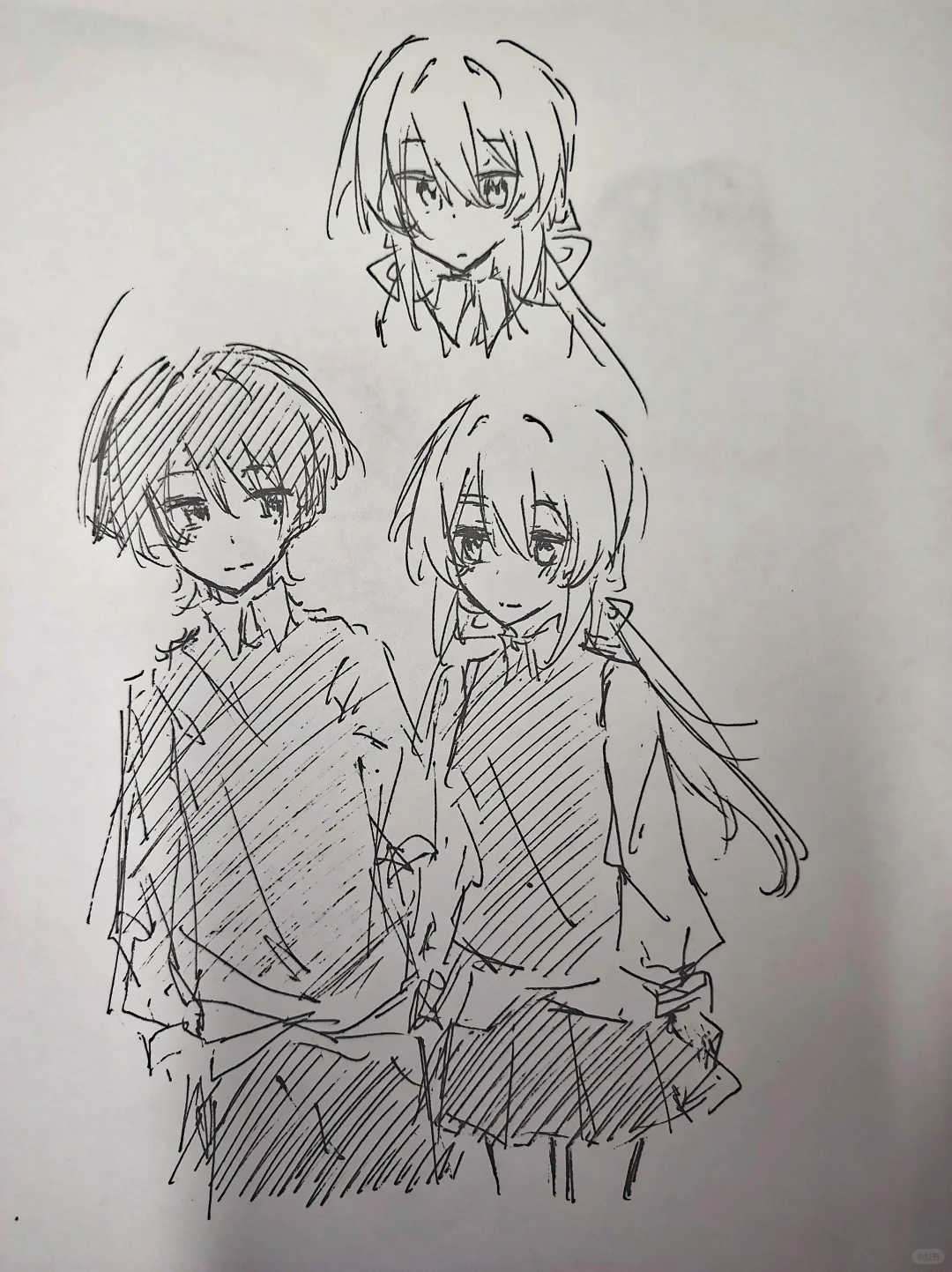 把老师的衣服给帽穿