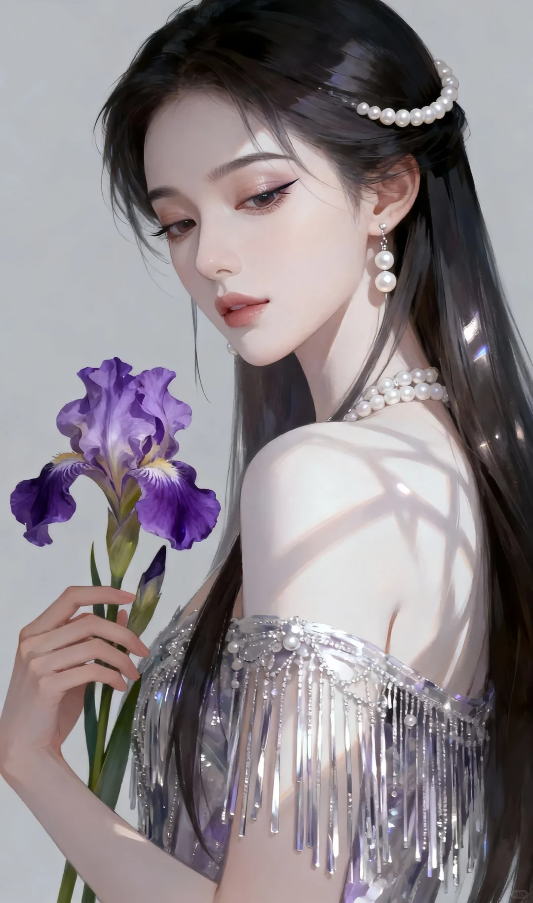 紫鸢花语，国风之美