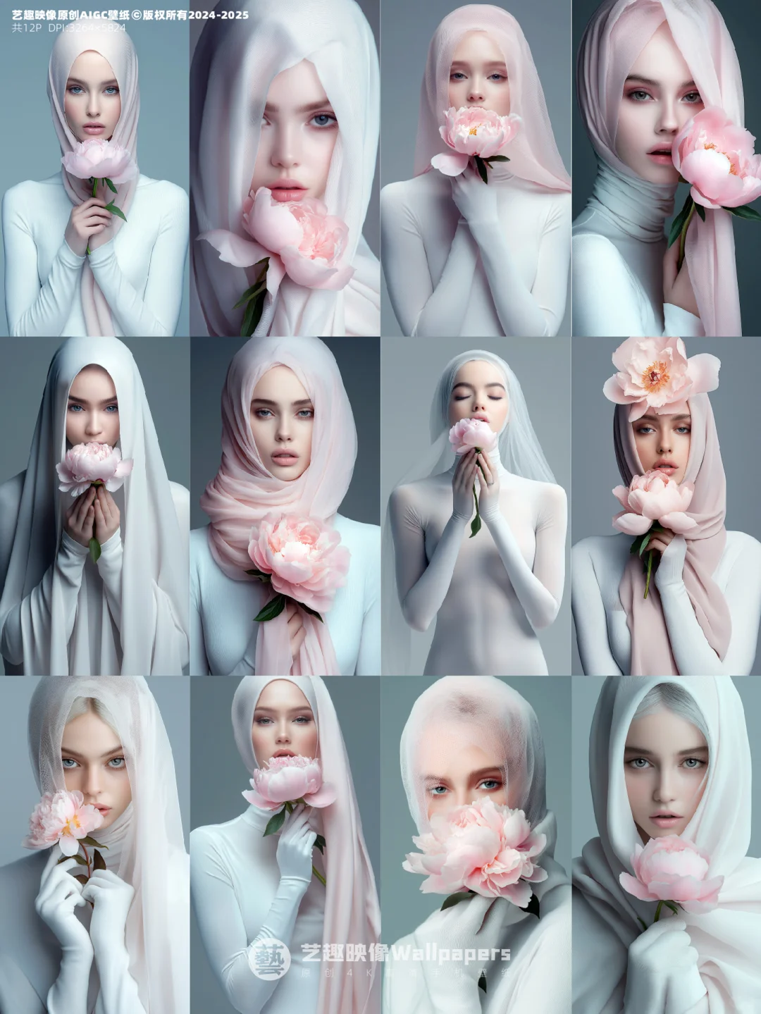 手机壁纸#D535丨花样少女