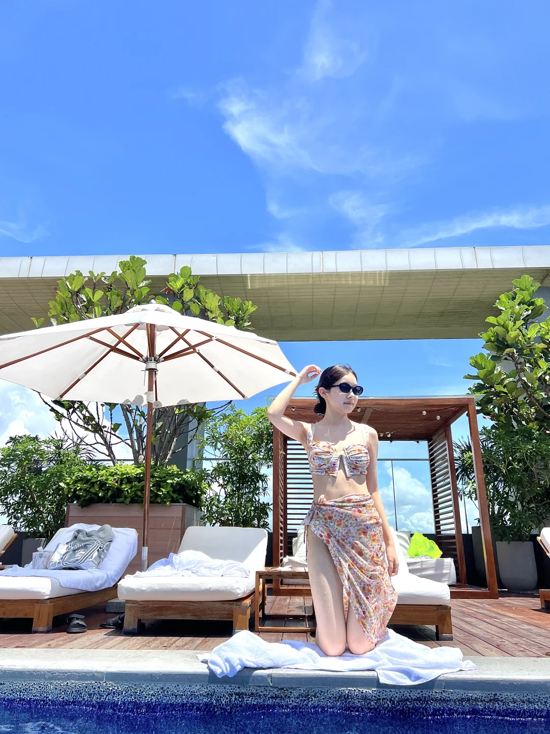 三亚度假之泳池篇～⛱️