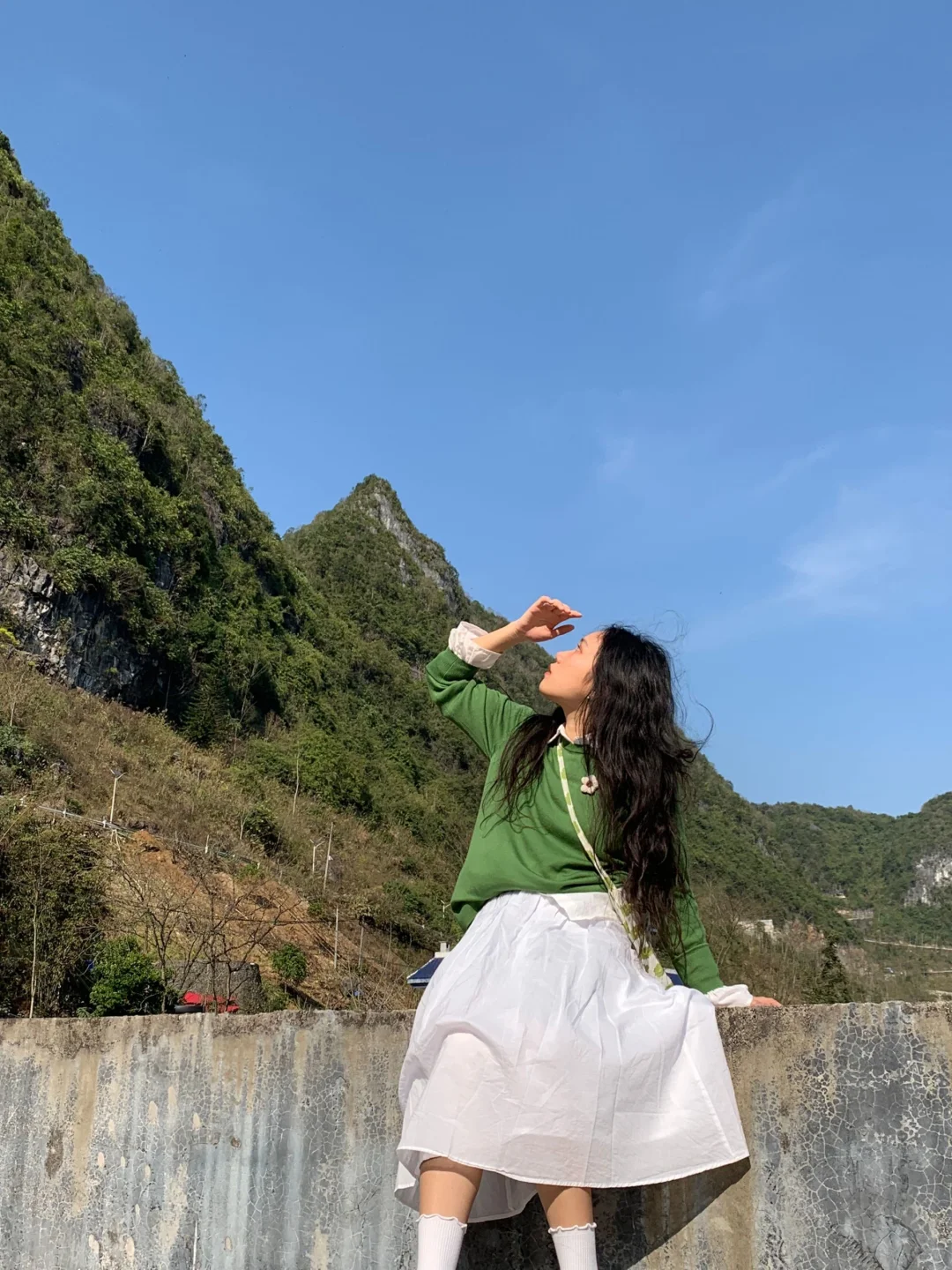 大山的女儿 回山里吹山风 | live photo