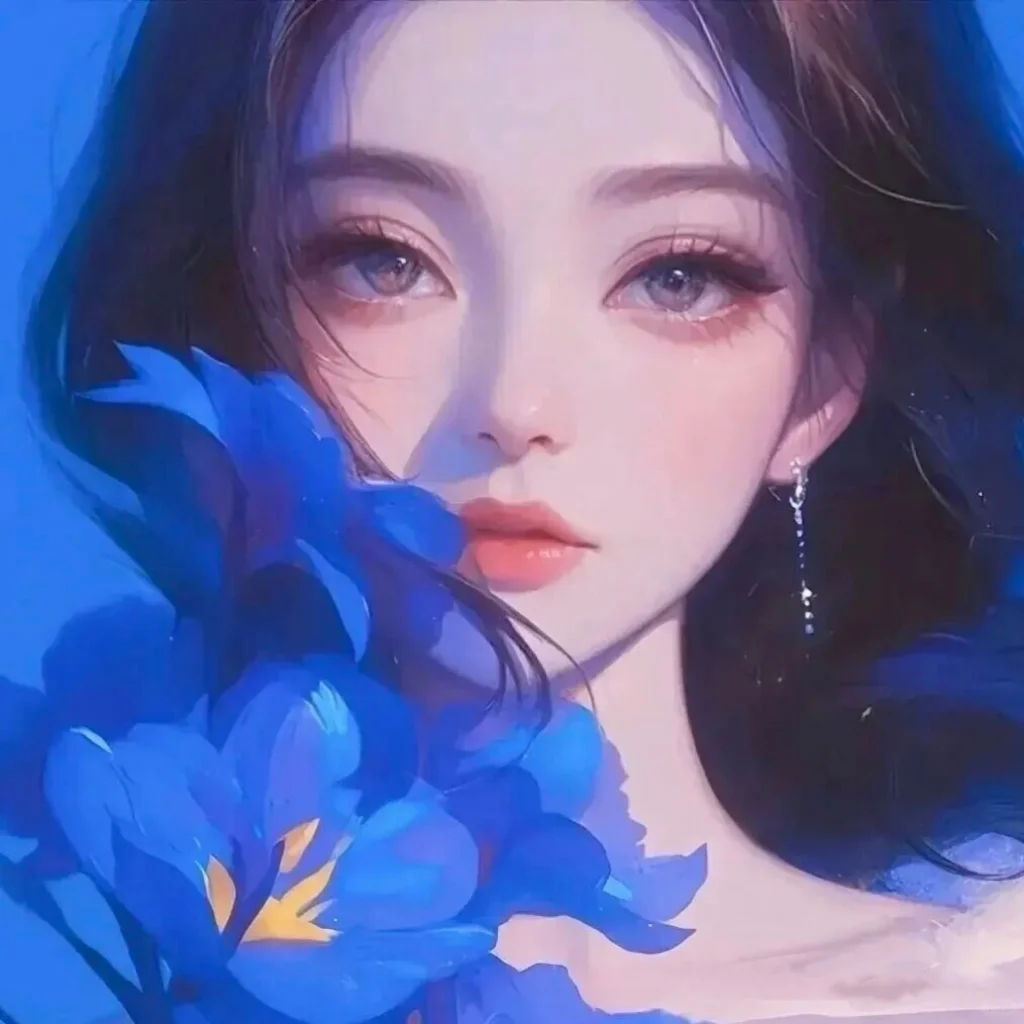 温柔美丽的女生头像