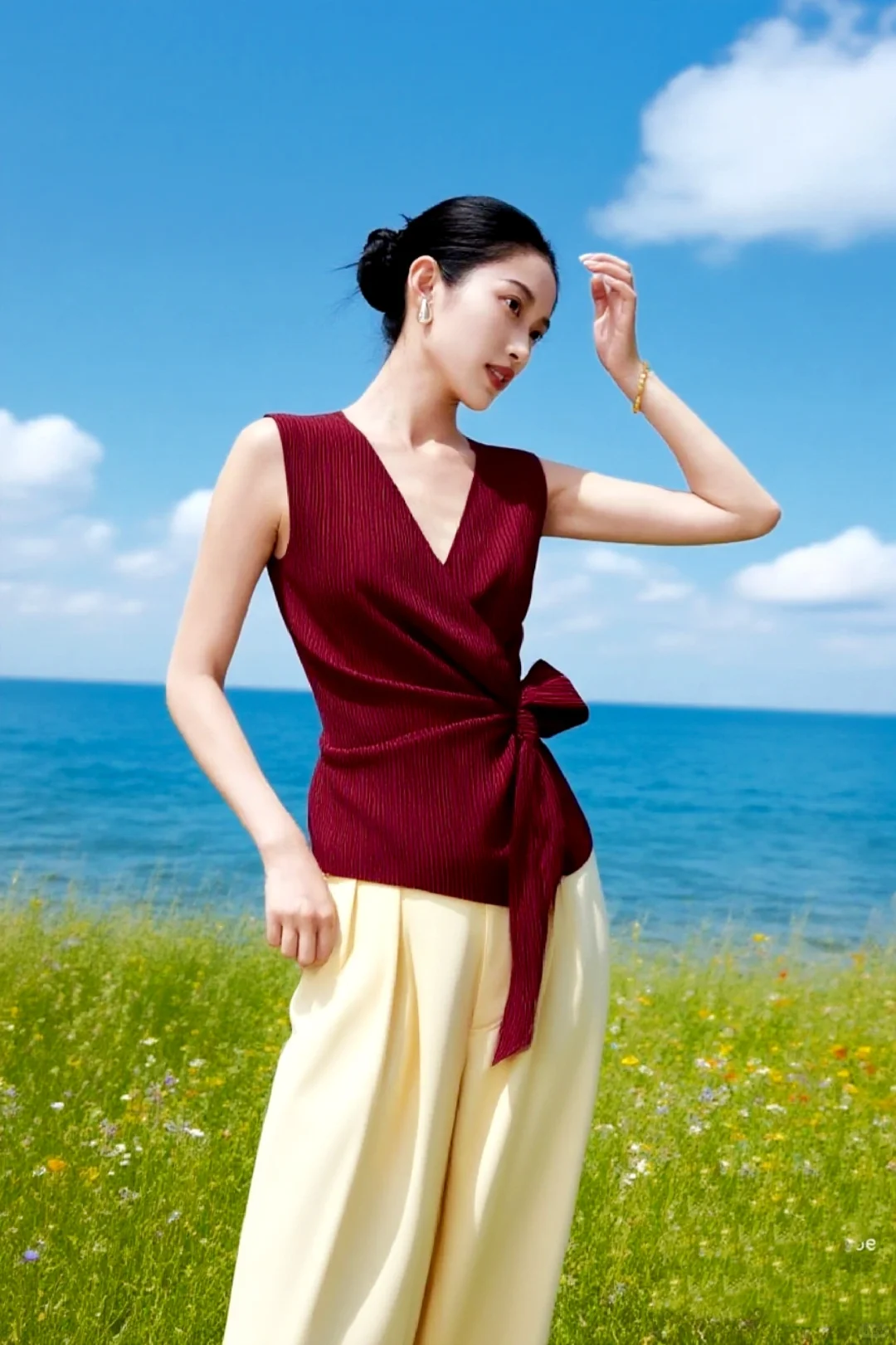 随性穿搭也动人