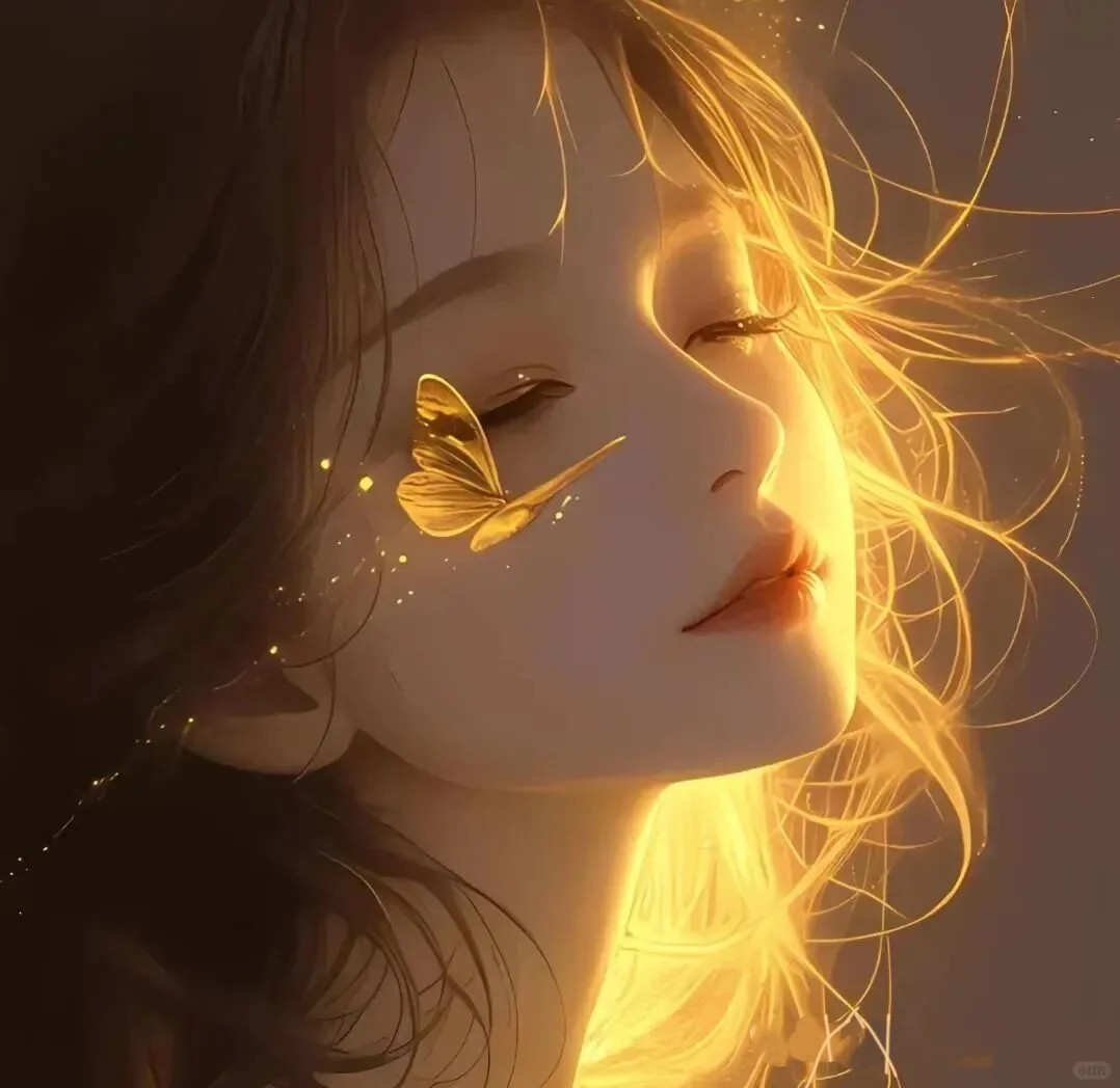 温柔美丽的女生头像