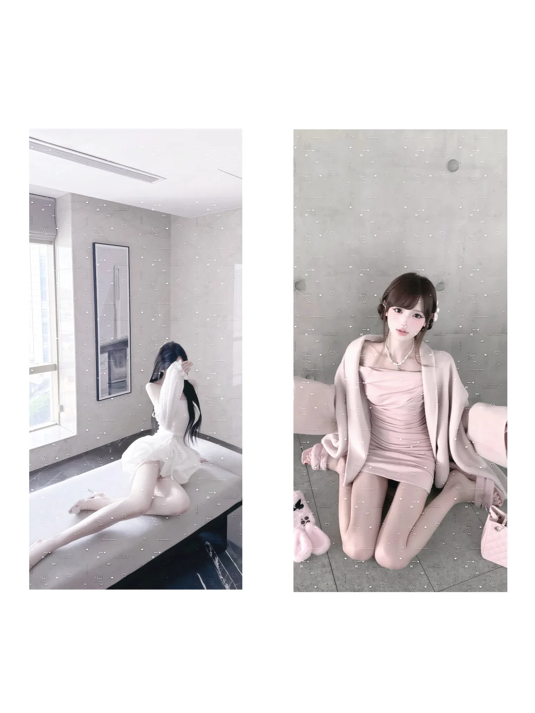 今天是粉嫩嫩的美女壁纸 真的太喜欢啦