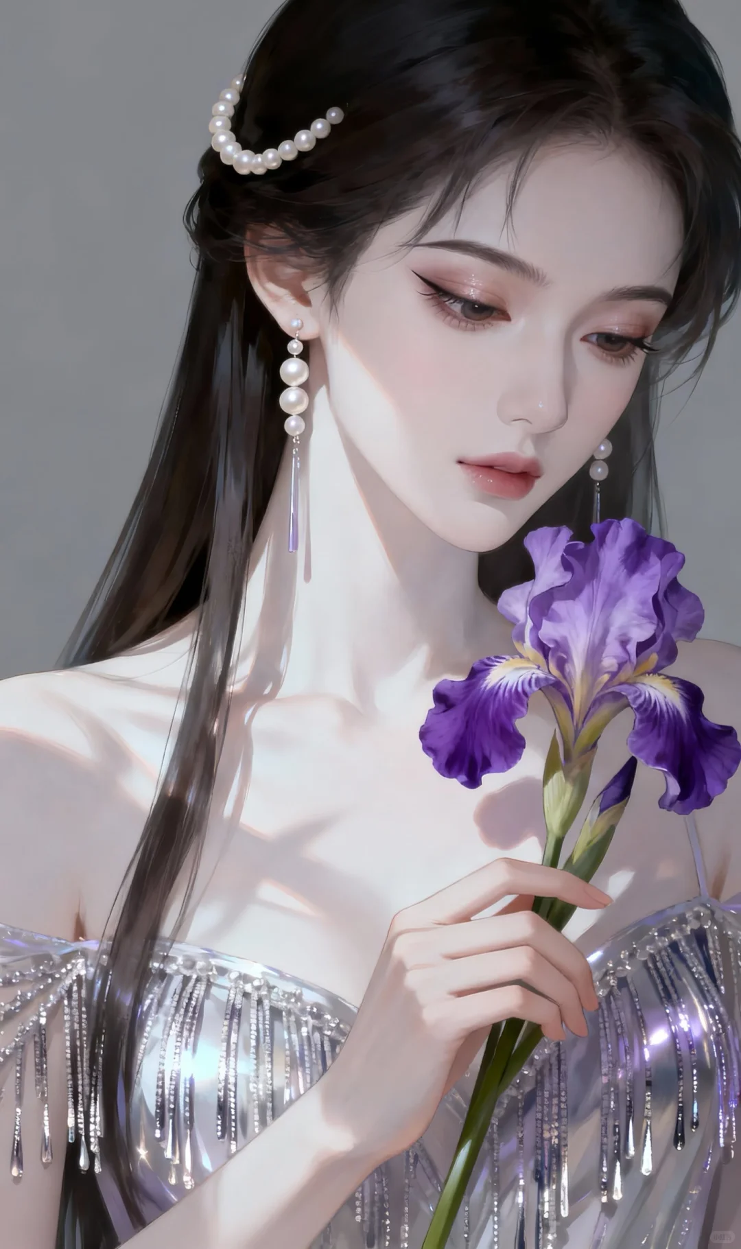 紫鸢花语，国风之美