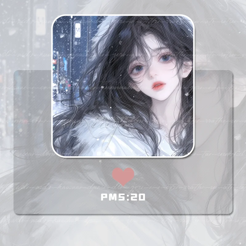 冬日雪景丨头像女