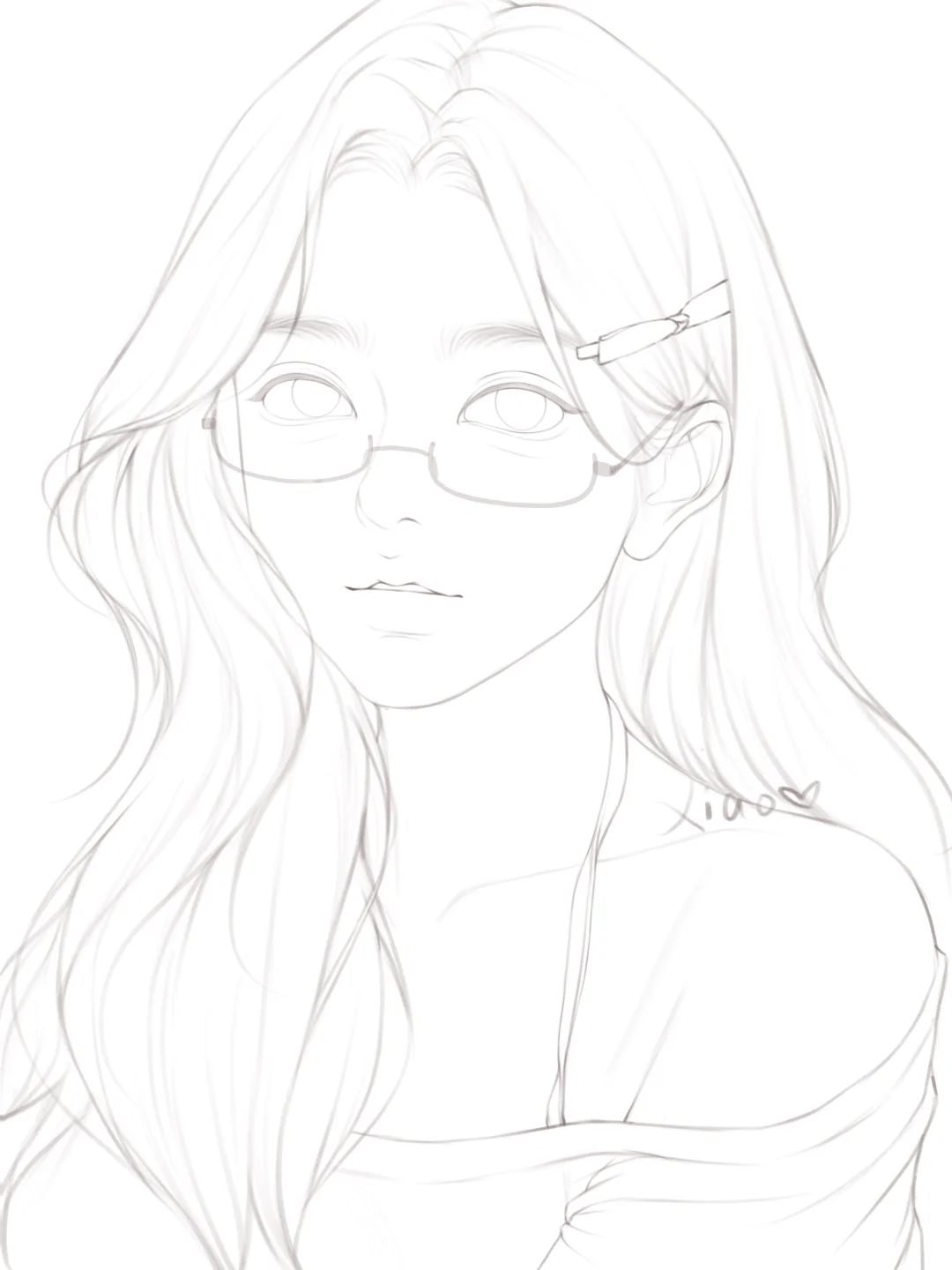 你们要的线稿来啦~