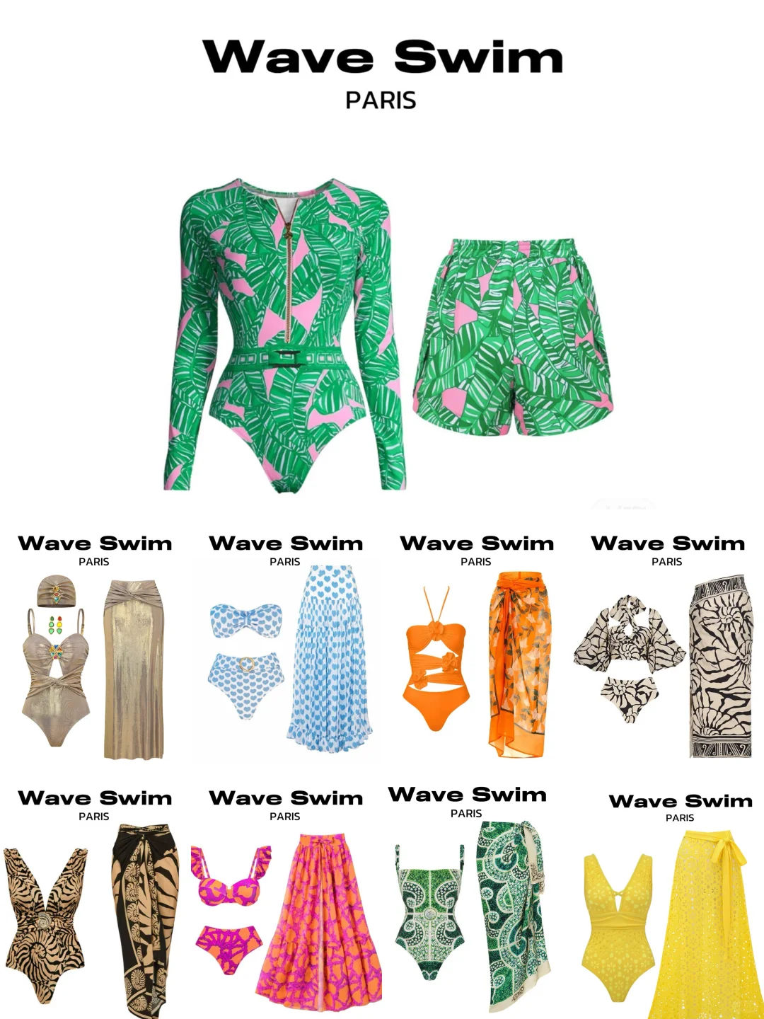 夏日衣橱大公开、度假风👙、泳衣分享