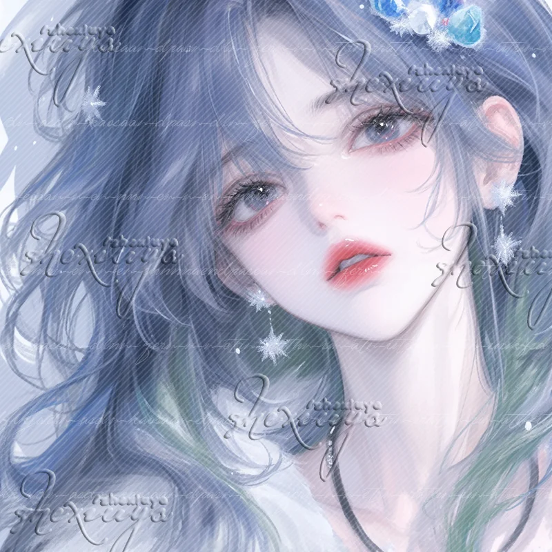 冬日雪景丨头像女