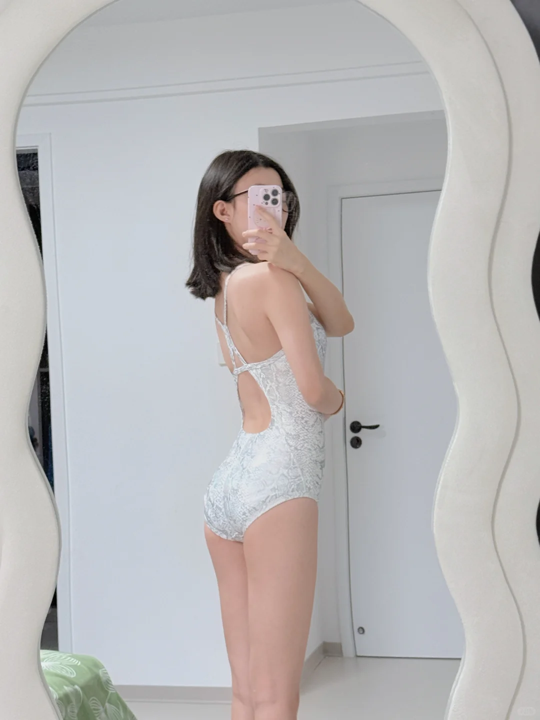 172/54kg 自由泳真的能瘦腰！