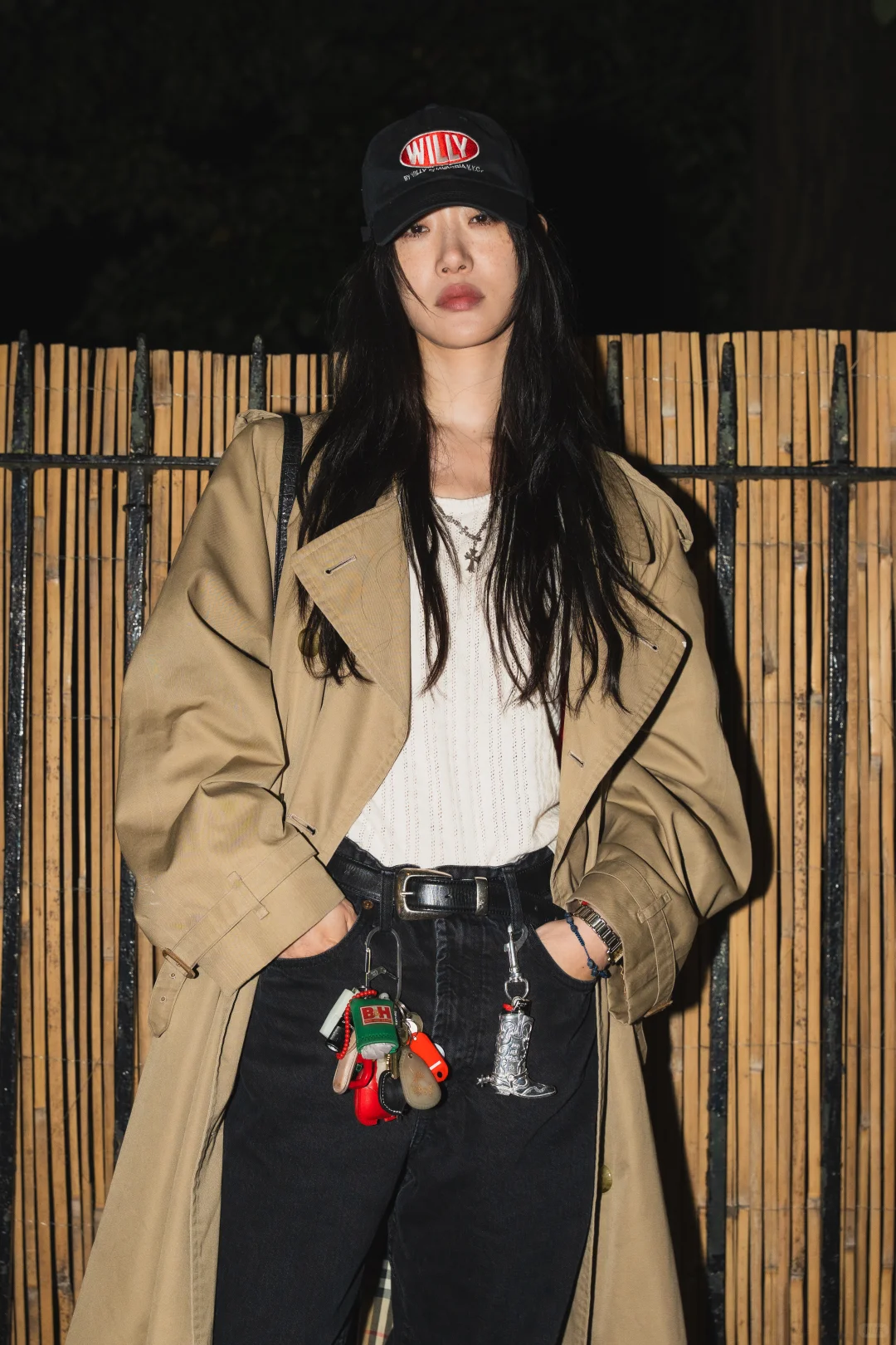 时装周 Burberry 的模特和网红们