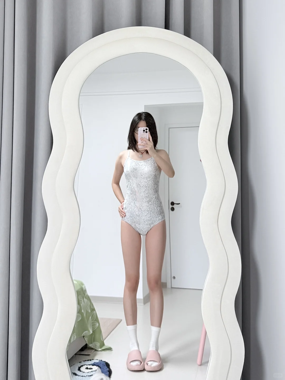 172/54kg 自由泳真的能瘦腰！