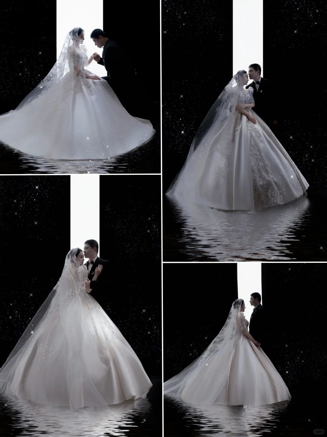 封神了❗️拍到了爆美室内主纱光影婚纱照✨