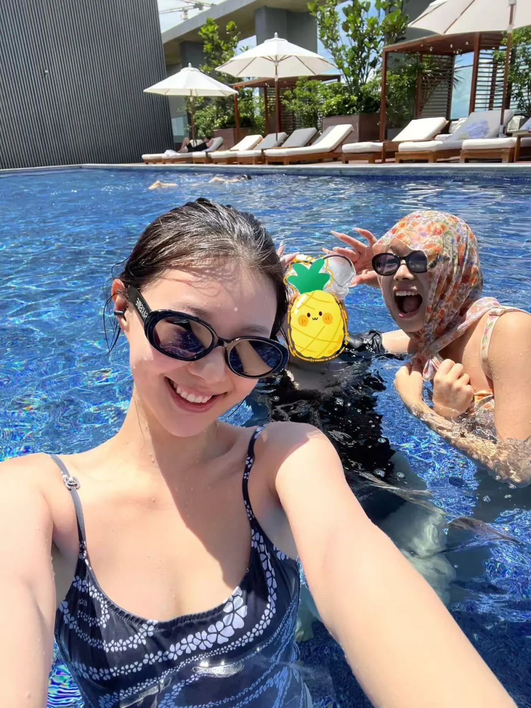 三亚度假之泳池篇～⛱️