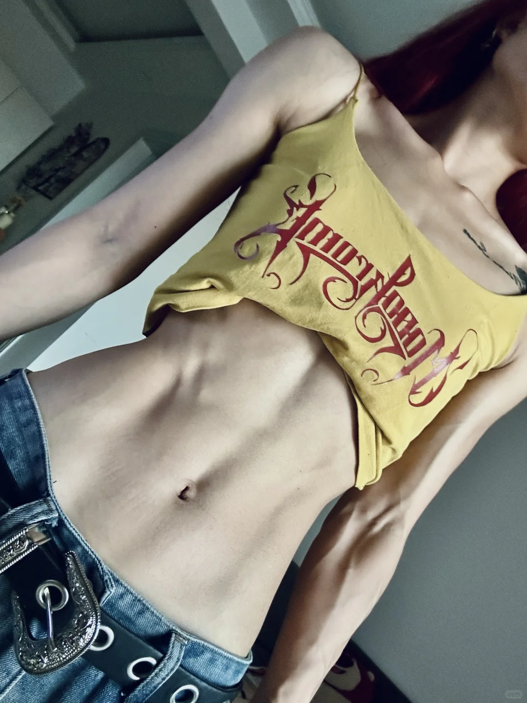 薄肌女孩💪力量感和性感我都要