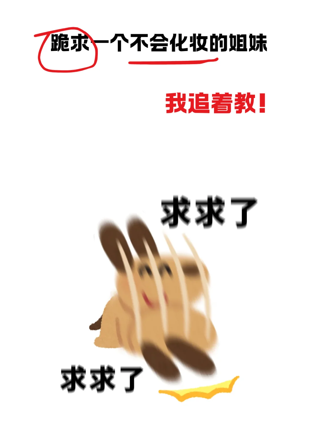 跪求99位方圆脸姐妹教化妆！！！