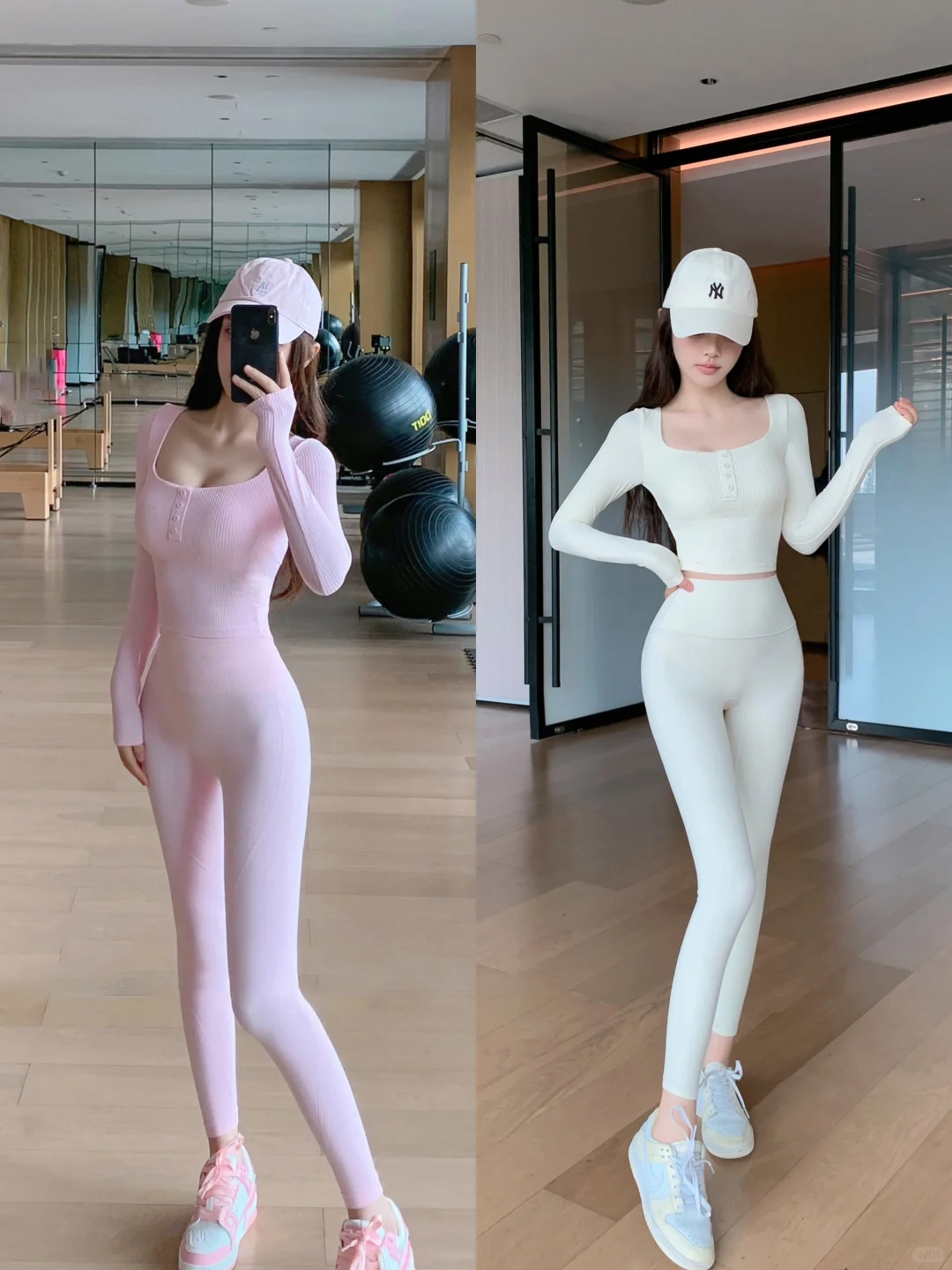 一眼就沦陷的入秋瑜伽服❗️太🉑️了！