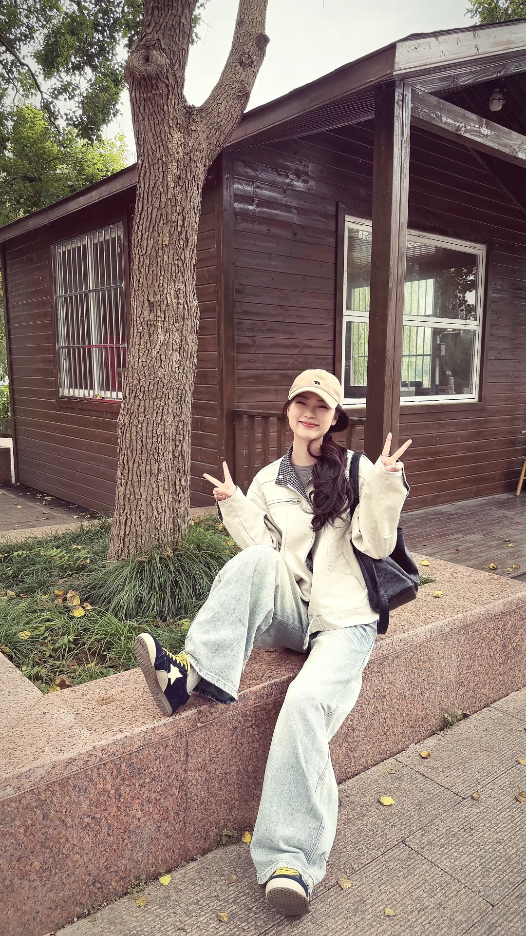 今天是休闲女孩