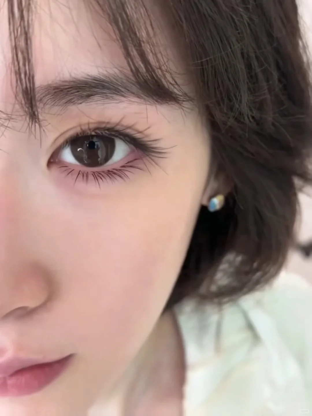 啊啊。。。终于理解女明星的上镜睫毛了！！！