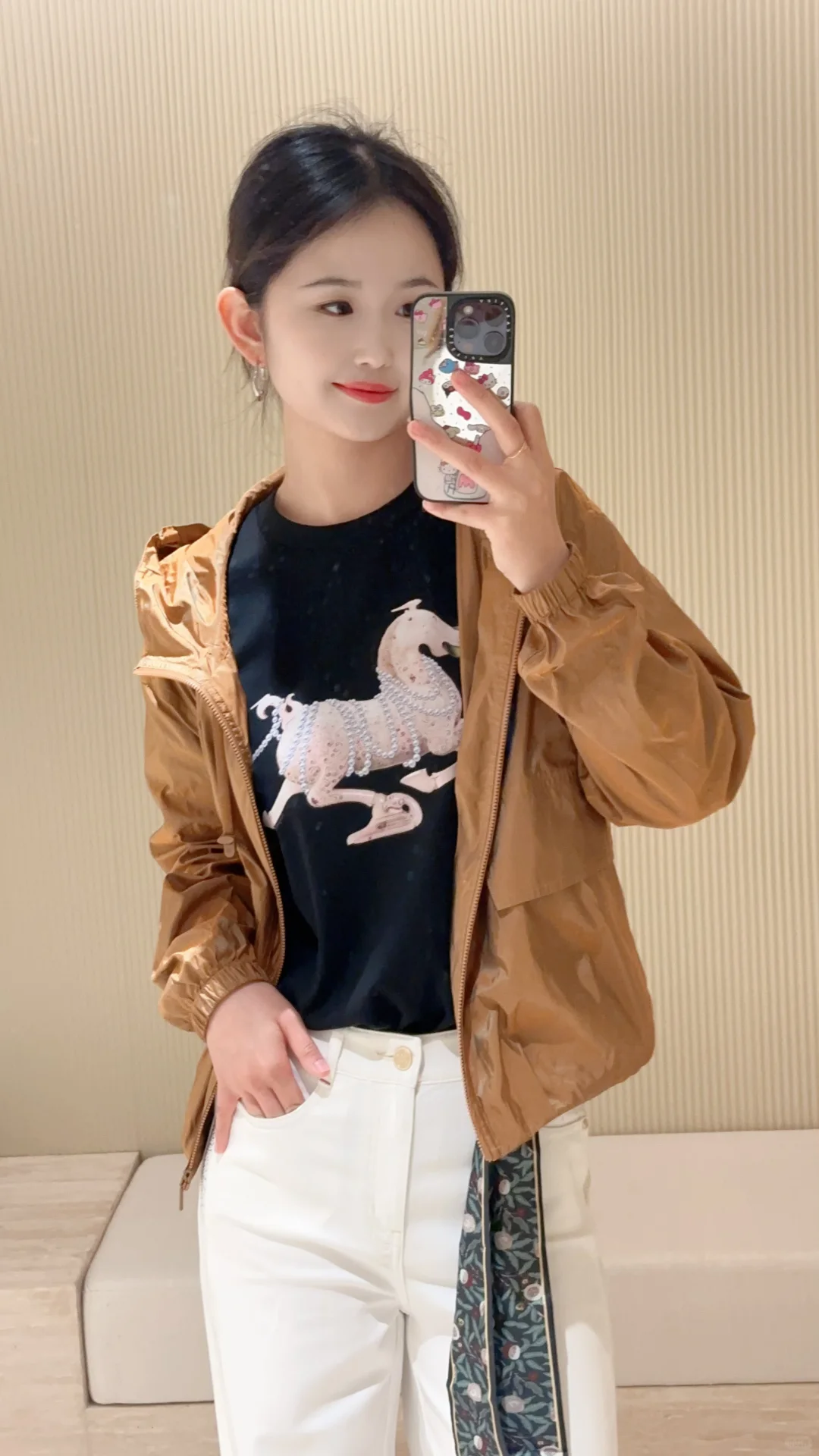 日常通勤休闲风穿搭