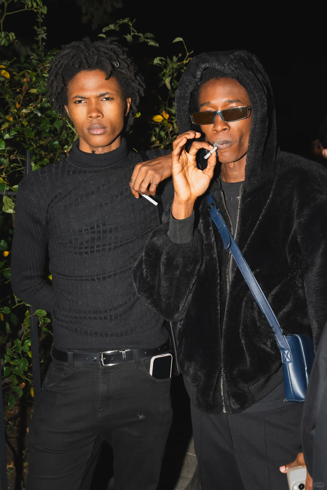 时装周 Burberry 的模特和网红们