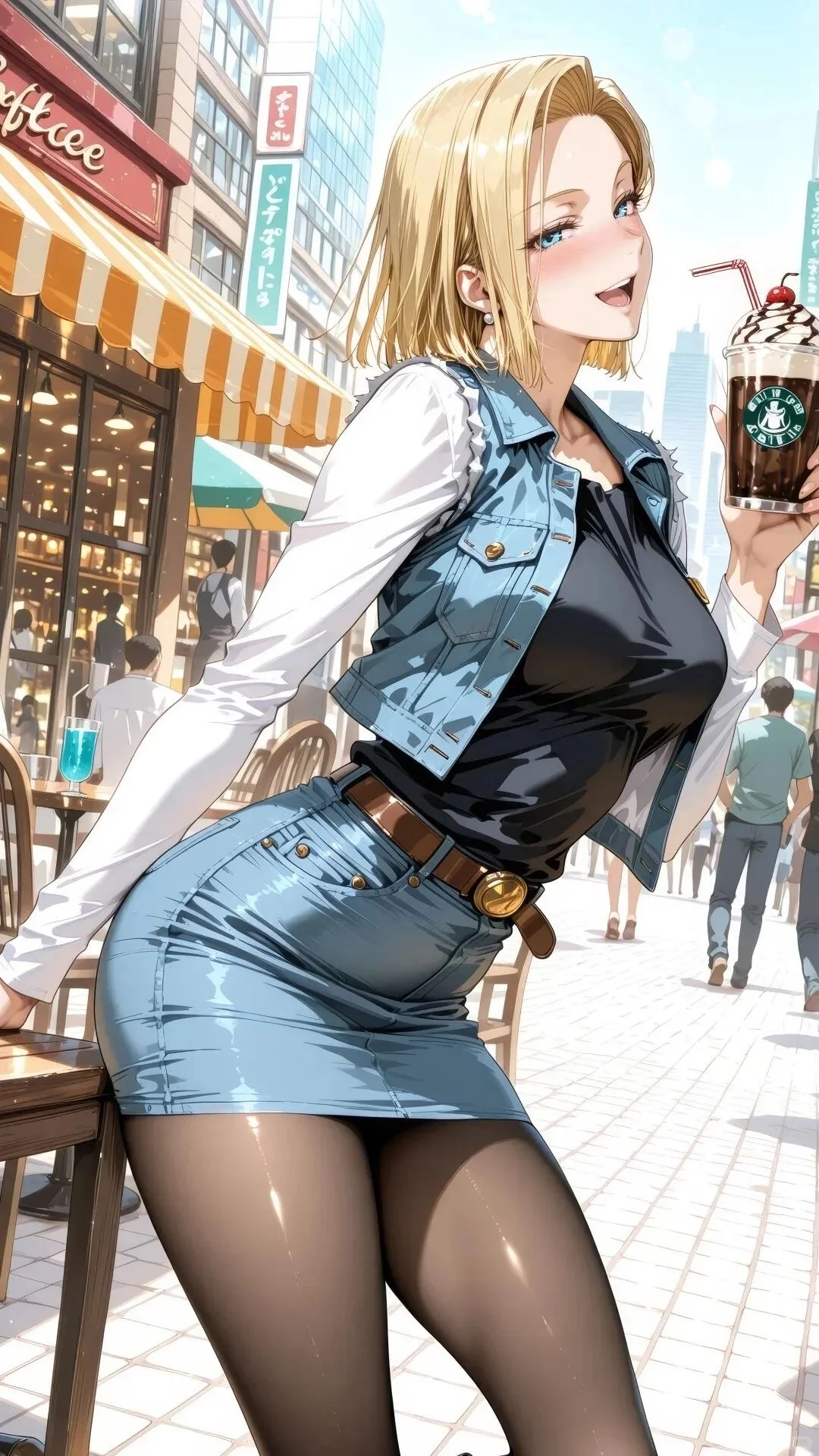 动漫女神｜18号人妻感拉满