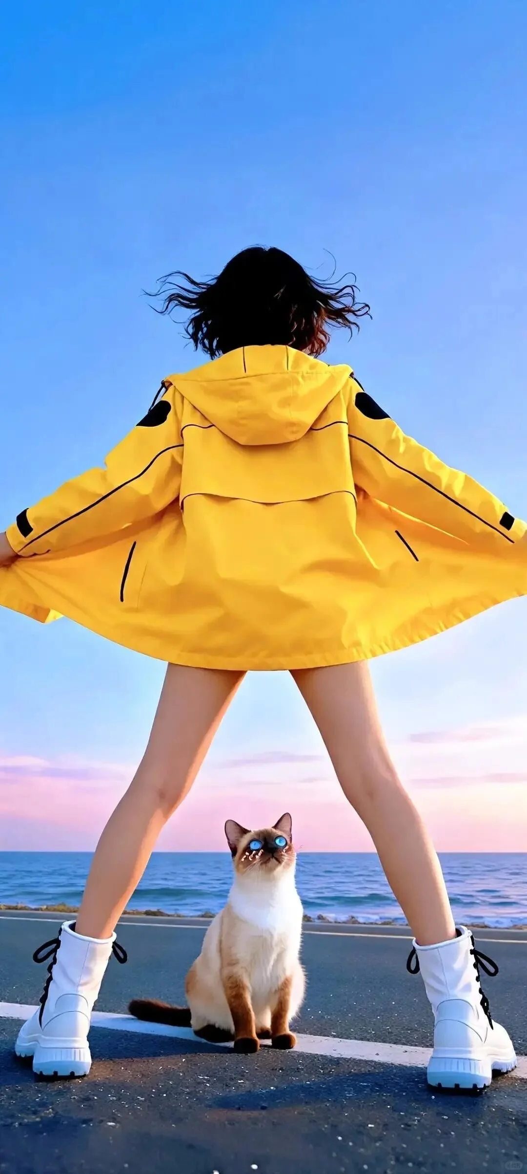 神奇的美女景深壁纸