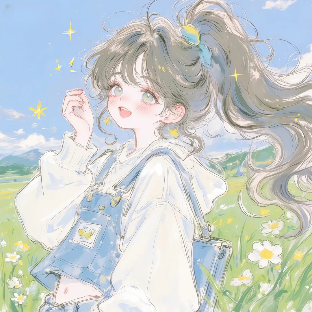 专属于随性自由的女孩头像～