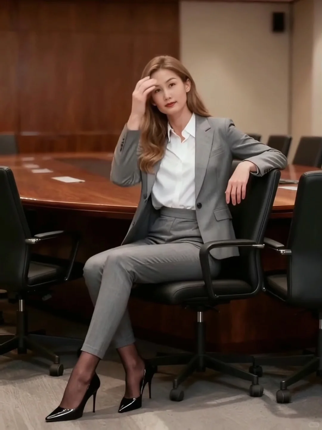 灰色西装是低调中的高调