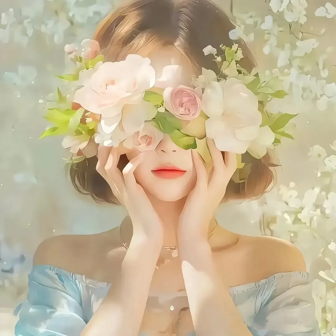 温柔美丽的女生头像