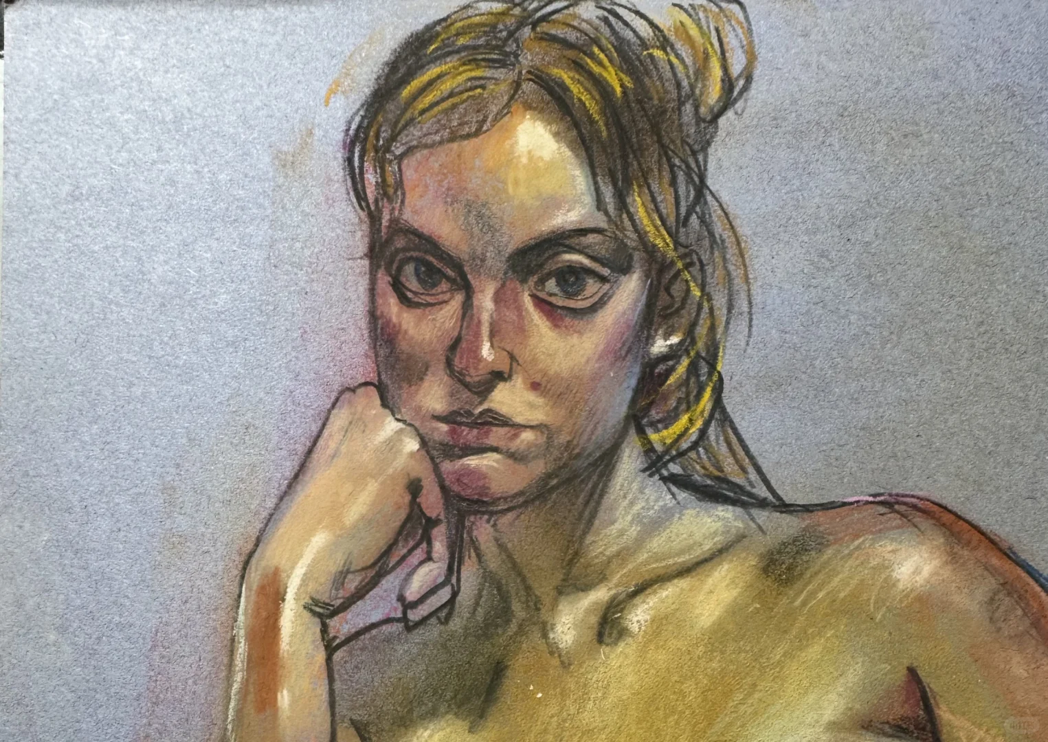 新模特儿 （局部）