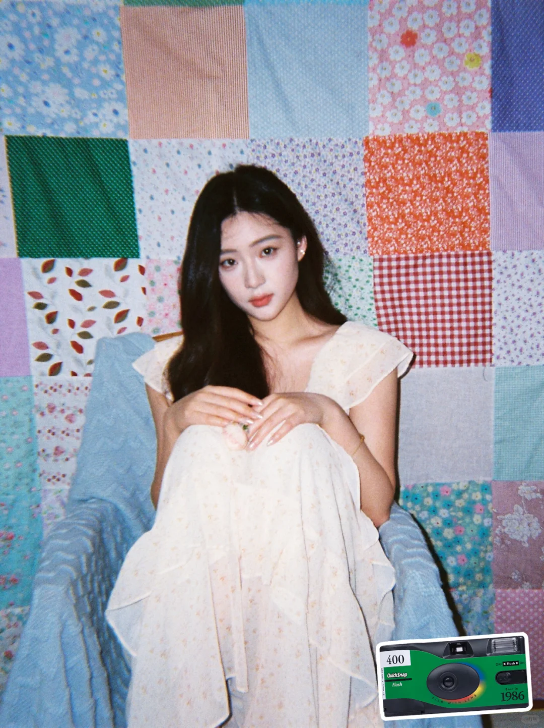 天！这组胶片写真拍出了我心里的白月光